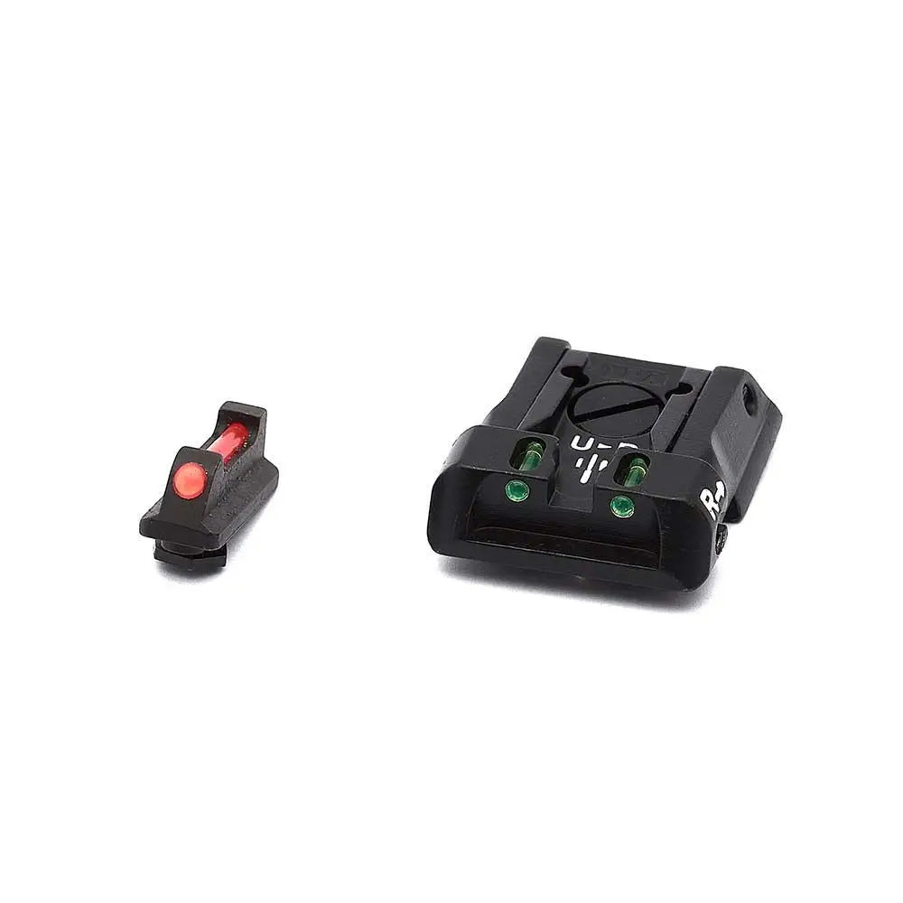 LPA SPF13WA ADJUSTABLE SIGHT SET FOR WALTHER PPQ Q5 MATCH WITH FIBER OPTIC