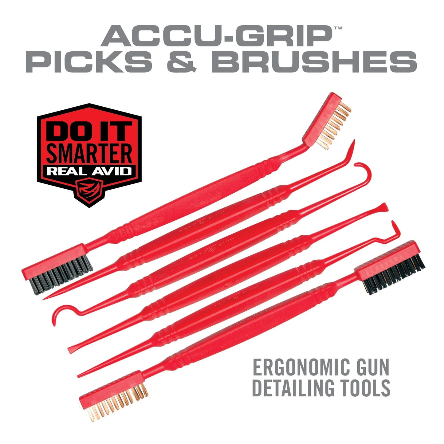 Real Avid Accu-Grip Picks and Brushes image 0