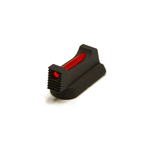 Eemann Tech Front Sight for CZ 75, CZ SHADOW 2, Checkered, with 1mm Fiber Optics Rod image 0