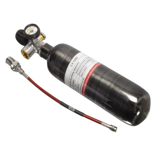 1.1Ltr Weekender 300 BAR “Weekender” Carbon Fibre Airgun Charging Cylinder image 0