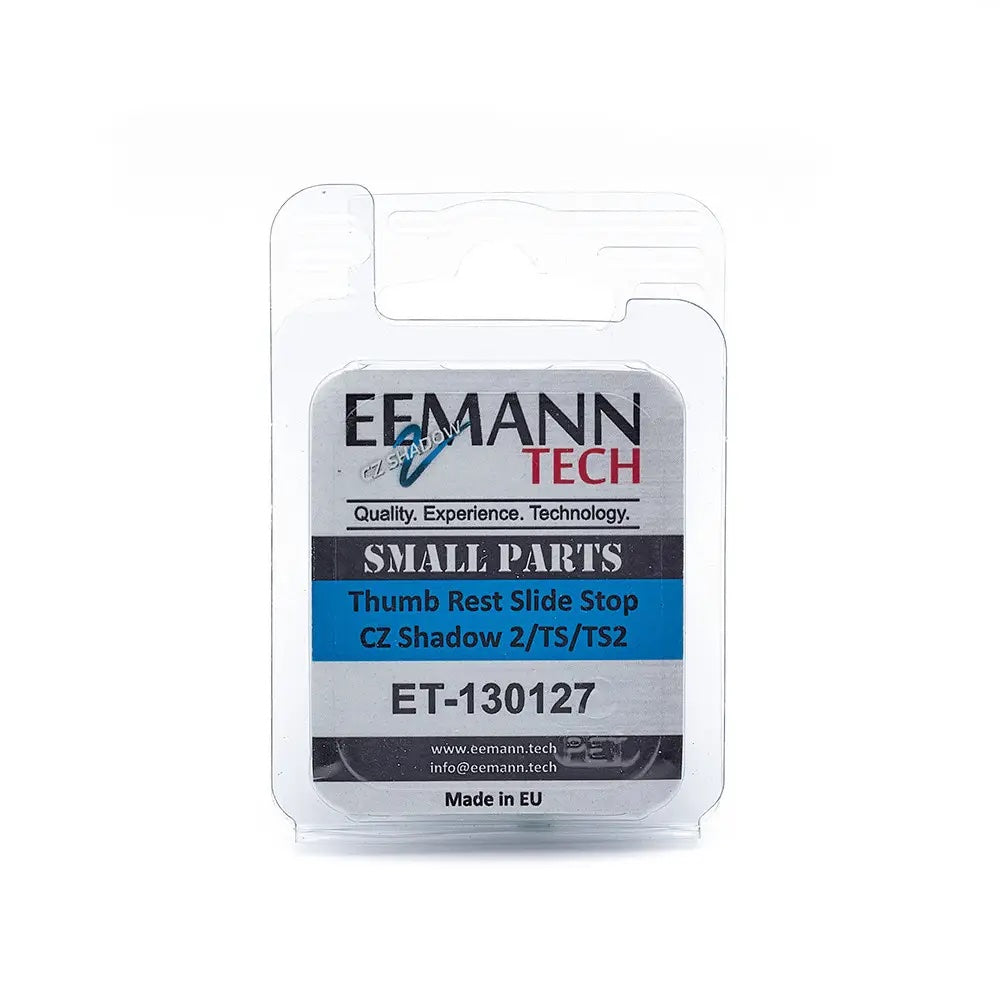 Eemann Tech Thumb Rest Slide Stop for CZ Shadow 2/TS/TS2 - BLACK image 1
