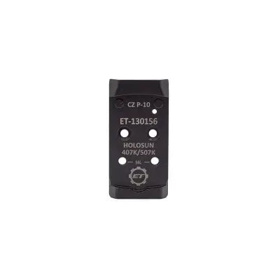 Eemann Tech CZ P-10 OR Plate Mount for Holosun 407K/507K