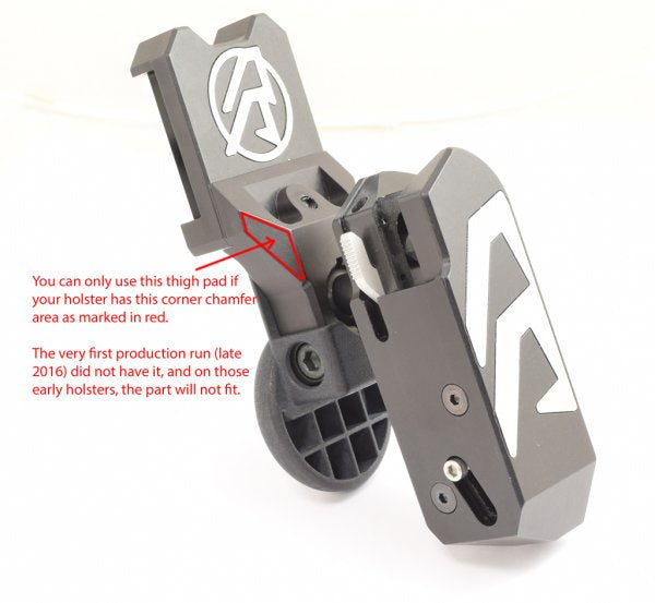 Thigh Pad for Flex / Flex Air / Alpha-X / Racer-X Holsters