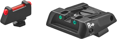 LPA SPF16GL Adjustable Sight Set for GLOCK with Fiber Optic image 0