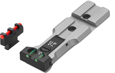 LPA WXT03F2 Sight Set for Smith&amp;Wesson Revolver with Fiber Optic image 0