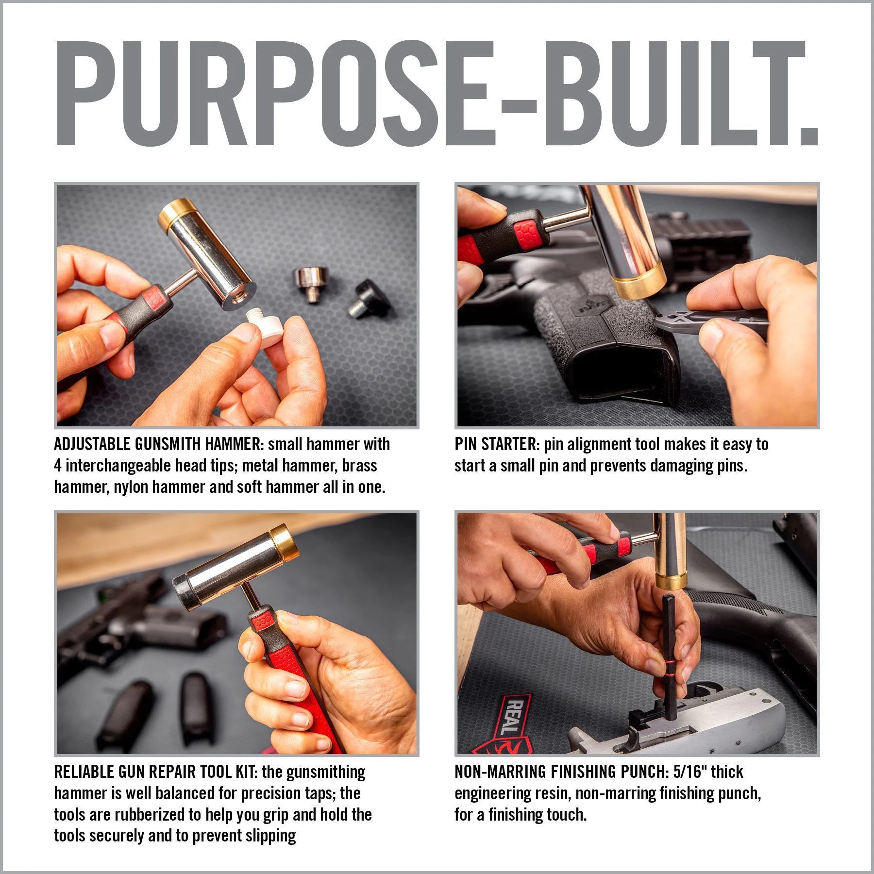 Real Avid Accu-Punch Hammer and Punches image 2