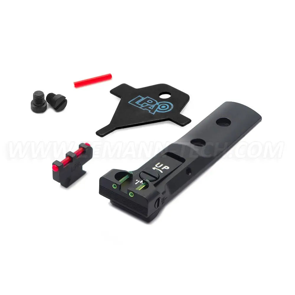 LPA TXT02F2 Adjustable Sight Set for Smith and Wesson Revolver image 0