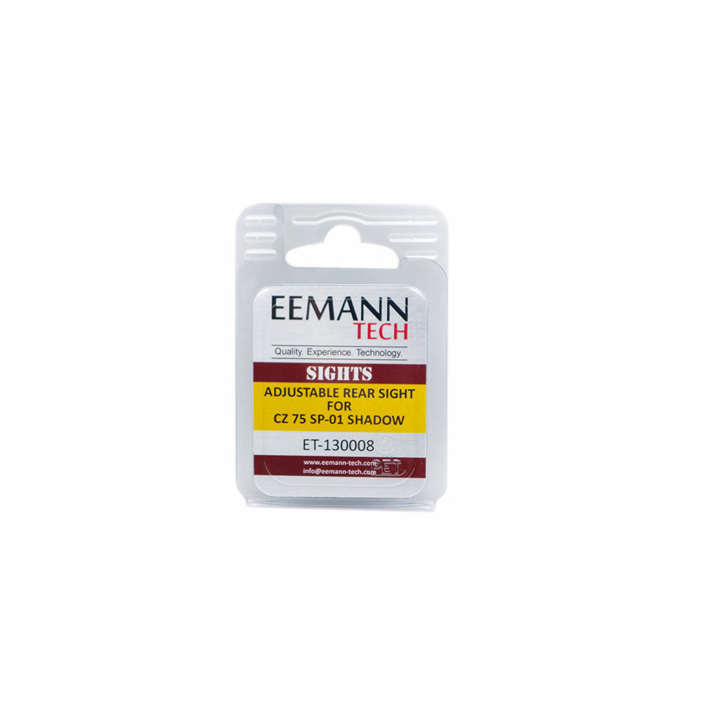 Eemann Tech Adjustable Rear Sight for CZ SP-01 SHADOW, CZ SHADOW 2 image 1