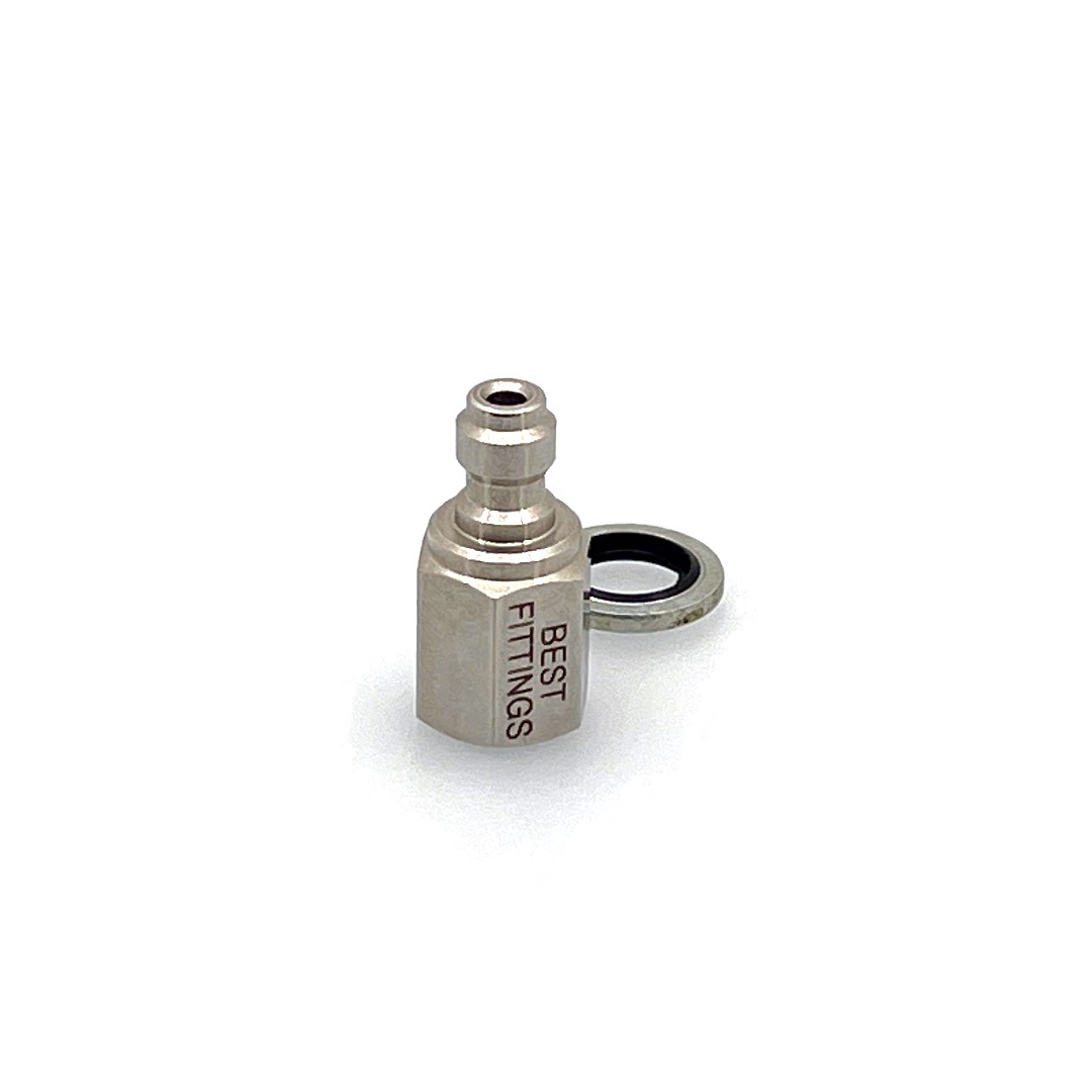 BEST Fittings One Way Valve Quick Coupler Compressor Connector Male-Female  – Best Fittings